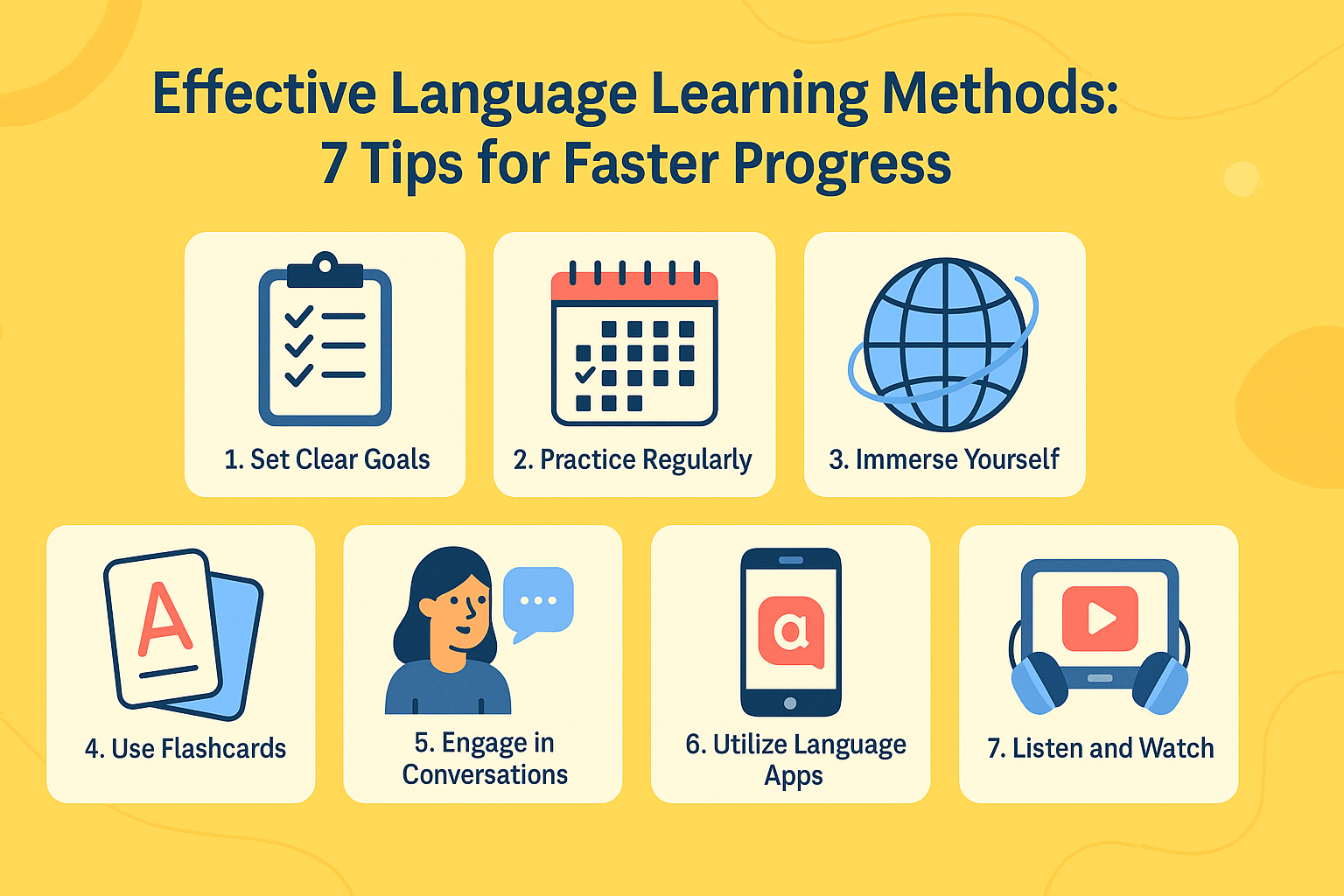 Proven Methods to Learn a Language Faster and More Effectively
